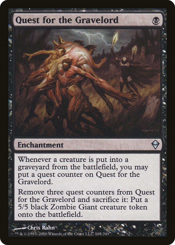 Image of Quest for the Gravelord [Zendikar]