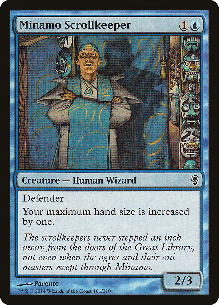 Image of Minamo Scrollkeeper [Conspiracy]