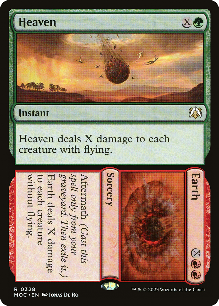 Image of Heaven // Earth [March of the Machine Commander]
