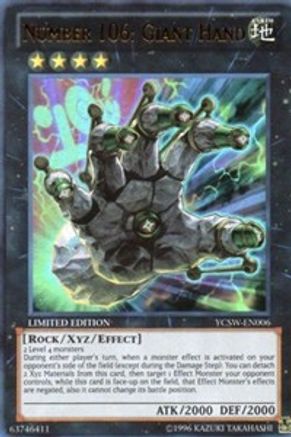 Image of Number 106: Giant Hand [YCSW-EN006] Ultra Rare