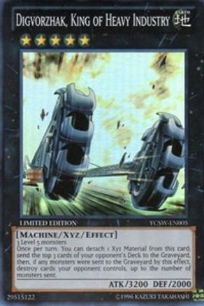 Image of Digvorzhak, King of Heavy Industry [YCSW-EN005] Super Rare