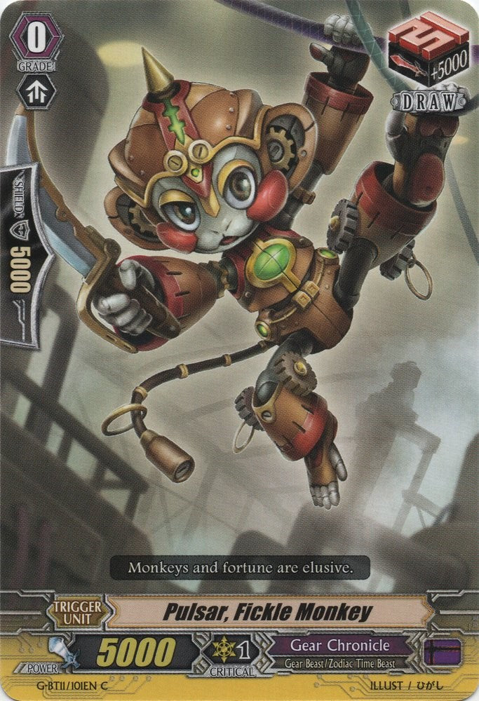 Image of Pulsar, Fickle Monkey (G-BT11/101EN) [Demonic Advent]