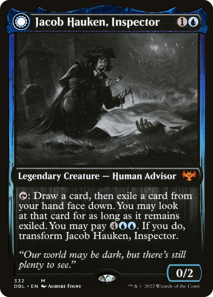 Image of Jacob Hauken, Inspector // Hauken's Insight [Innistrad: Double Feature]