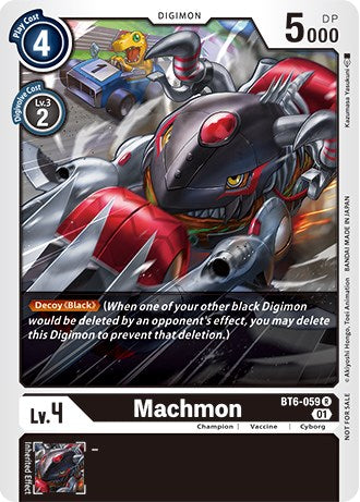 Image of Machmon [BT6-059] (Revision Pack 2021) [Double Diamond Promos]