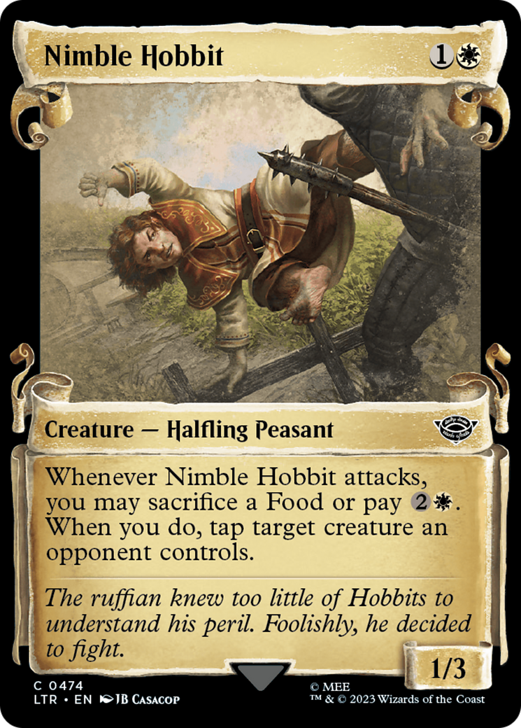 Image of Nimble Hobbit [The Lord of the Rings: Tales of Middle-Earth Showcase Scrolls]