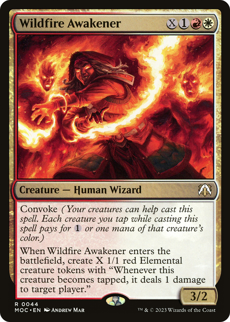 Image of Wildfire Awakener [March of the Machine Commander]