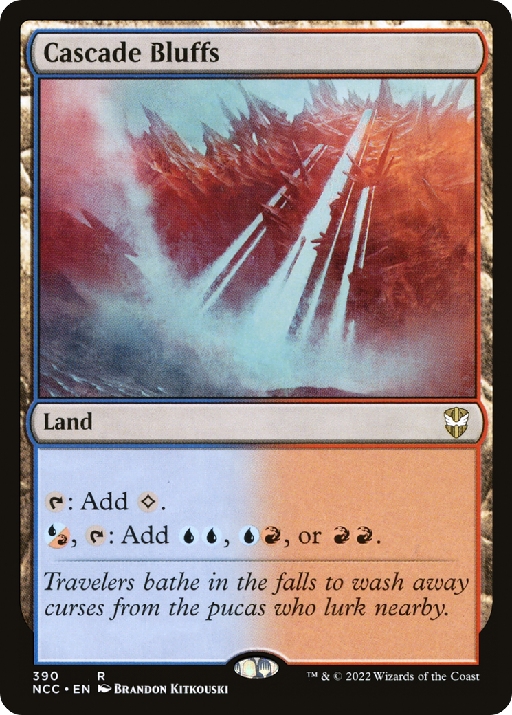 Image of Cascade Bluffs [Streets of New Capenna Commander]