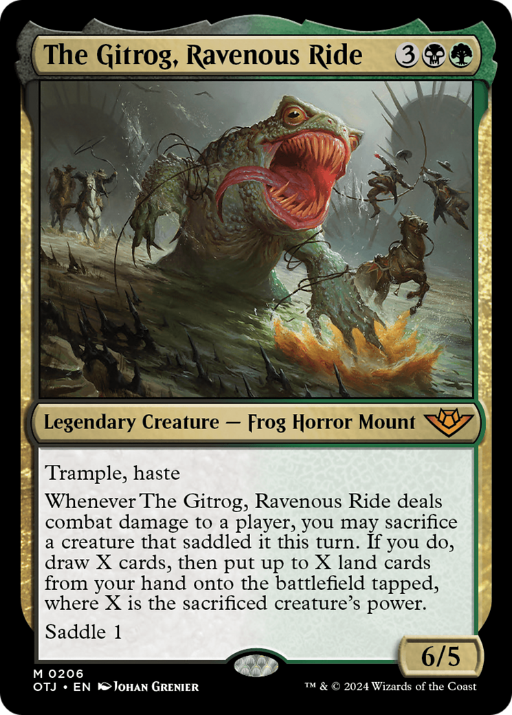 Image of The Gitrog, Ravenous Ride [Outlaws of Thunder Junction]