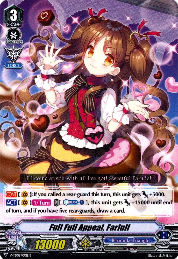Image of Full Full Appeal, Farlull (V-TD08/001EN) [Schokolade Melody]
