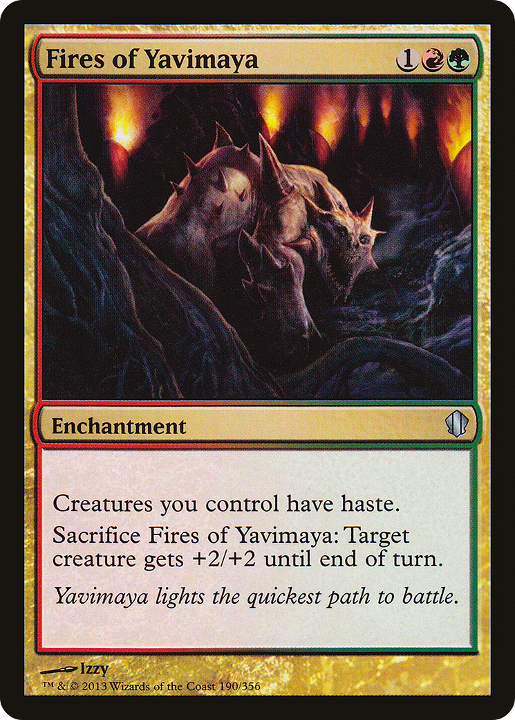 Image of Fires of Yavimaya [Commander 2013]