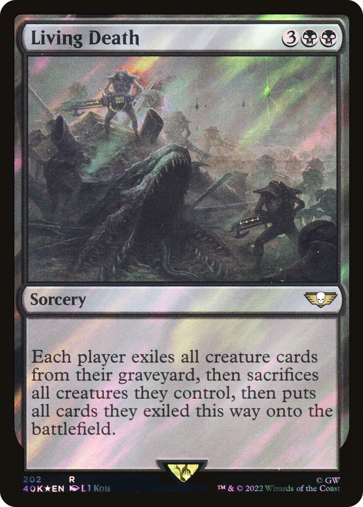 Image of Living Death (Surge Foil) [Warhammer 40,000]