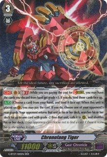 Image of Chronofang Tiger (G-BT07/010EN) [Glorious Bravery of Radiant Sword]