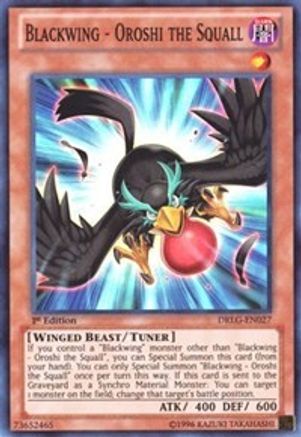 Image of Blackwing - Oroshi the Squall [DRLG-EN027] Super Rare