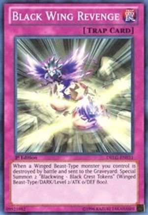 Image of Black Wing Revenge [DRLG-EN031] Super Rare