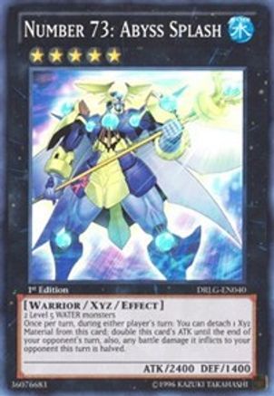 Image of Number 73: Abyss Splash [DRLG-EN040] Super Rare