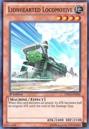Image of Lionhearted Locomotive [DRLG-EN036] Super Rare