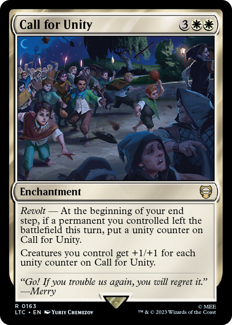 Image of Call for Unity [The Lord of the Rings: Tales of Middle-Earth Commander]