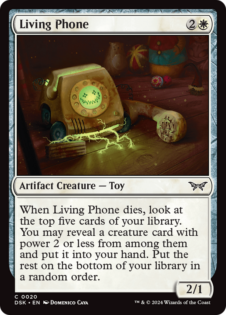 Image of Living Phone [Duskmourn: House of Horror]