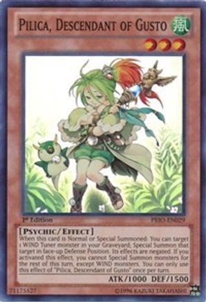 Image of Pilica, Descendant of Gusto [PRIO-EN029] Super Rare