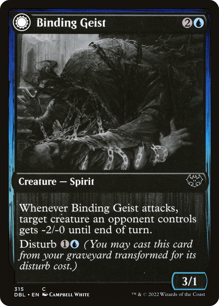 Image of Binding Geist // Spectral Binding [Innistrad: Double Feature]