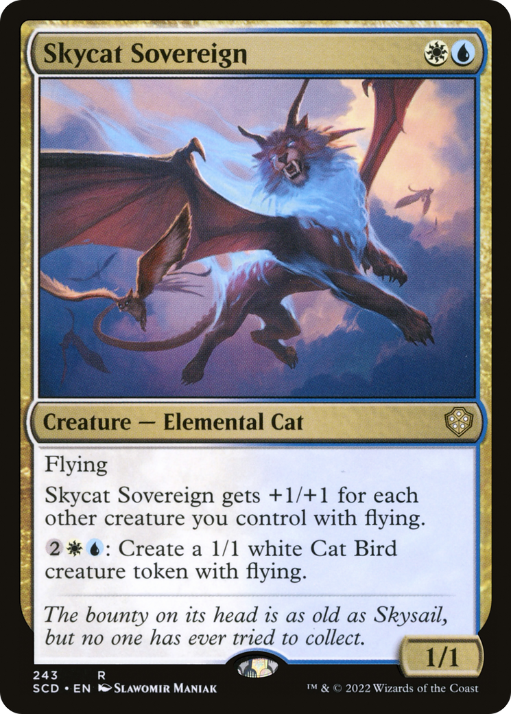 Image of Skycat Sovereign [Starter Commander Decks]