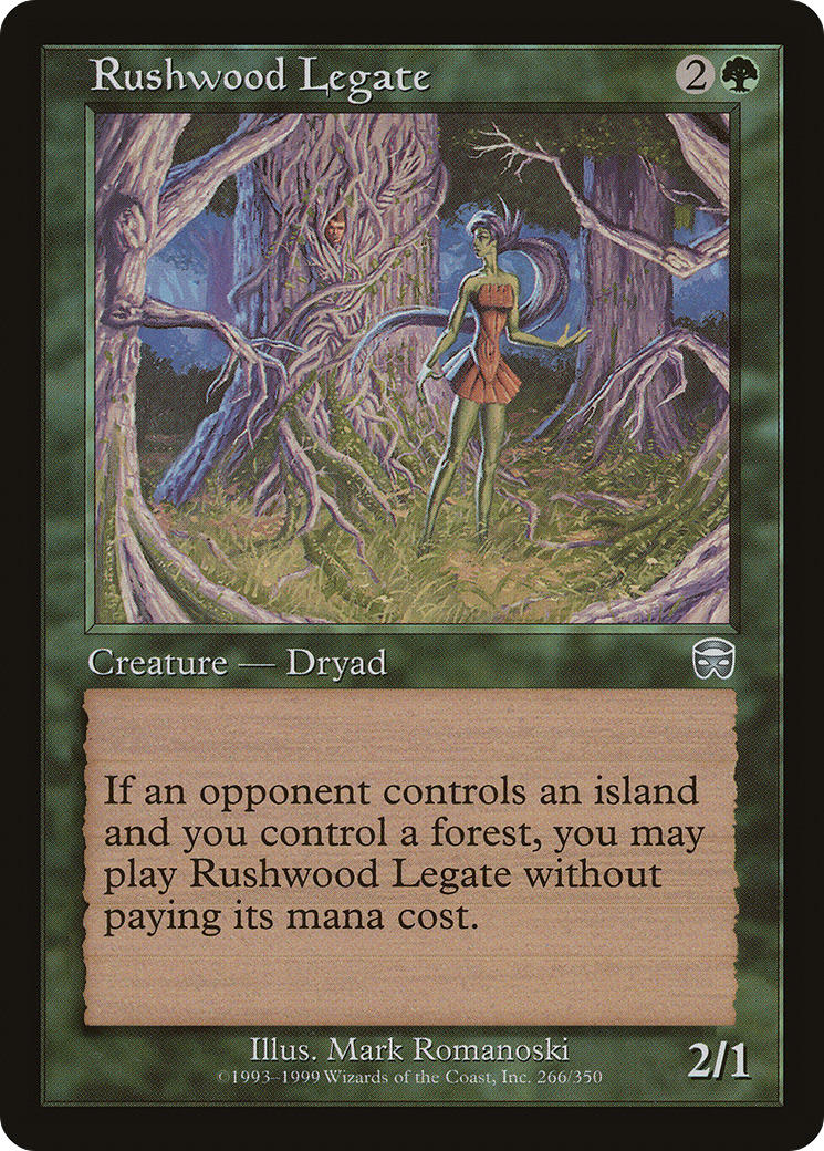 Image of Rushwood Legate [Mercadian Masques]