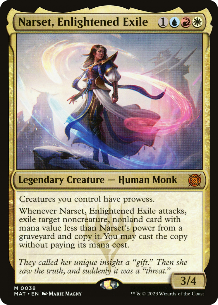 Image of Narset, Enlightened Exile [March of the Machine: The Aftermath]