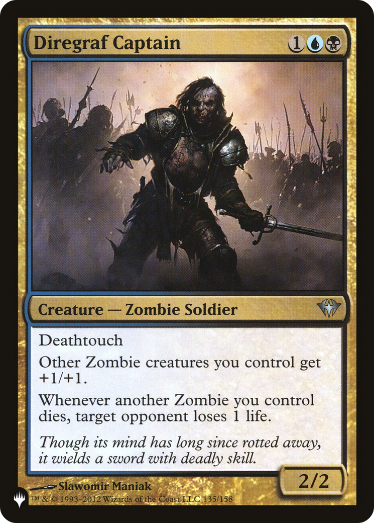 Image of Diregraf Captain [The List]