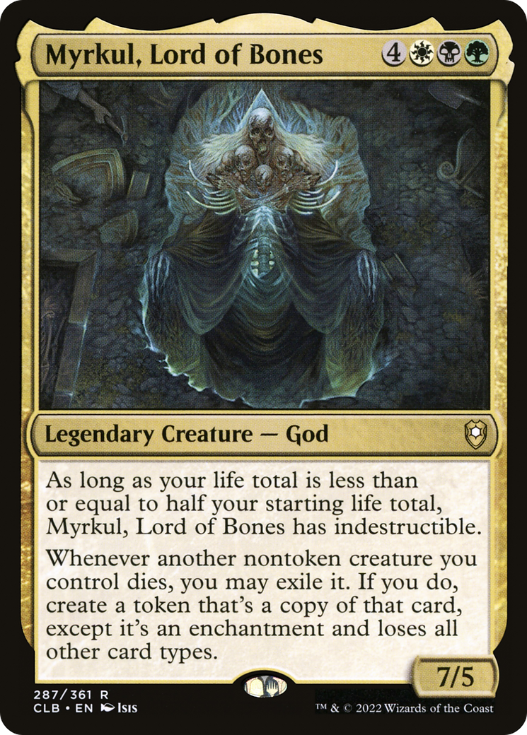 Image of Myrkul, Lord of Bones [Commander Legends: Battle for Baldur's Gate]