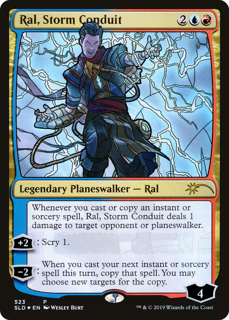 Image of Ral, Storm Conduit (Stained Glass) [Secret Lair Drop Promos]
