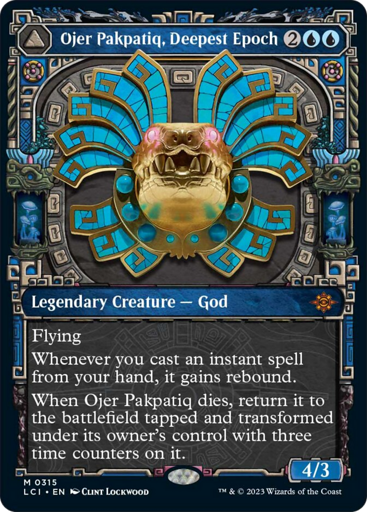 Image of Ojer Pakpatiq, Deepest Epoch // Temple of Cyclical Time (Showcase) [The Lost Caverns of Ixalan]