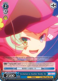 Image of Invitation to Another World, Tet (NGL/S58-TE16 TD) [No Game No Life]