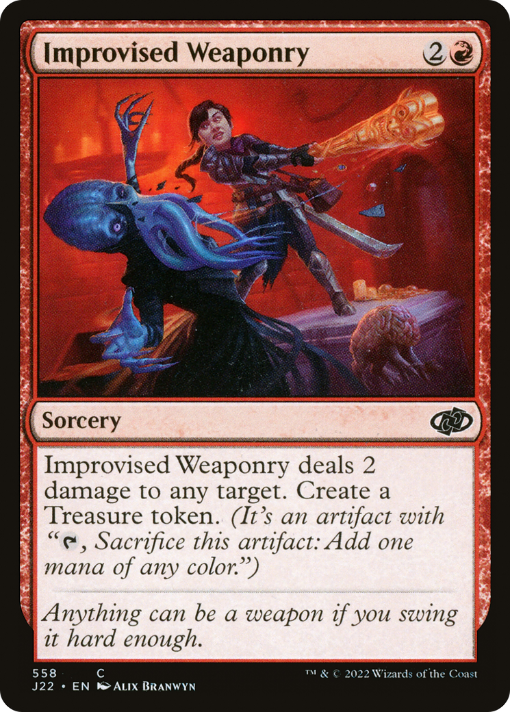 Image of Improvised Weaponry [Jumpstart 2022]