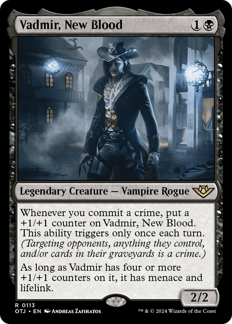Image of Vadmir, New Blood [Outlaws of Thunder Junction]
