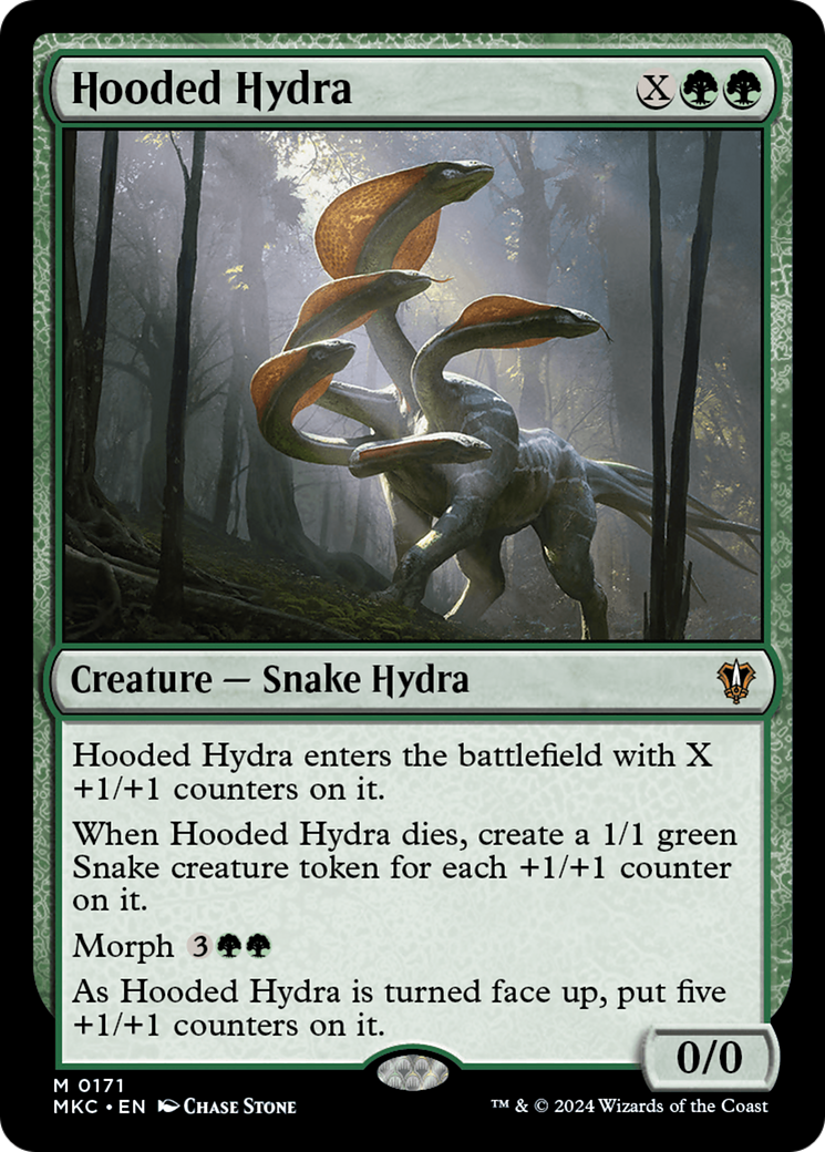 Image of Hooded Hydra [Murders at Karlov Manor Commander]