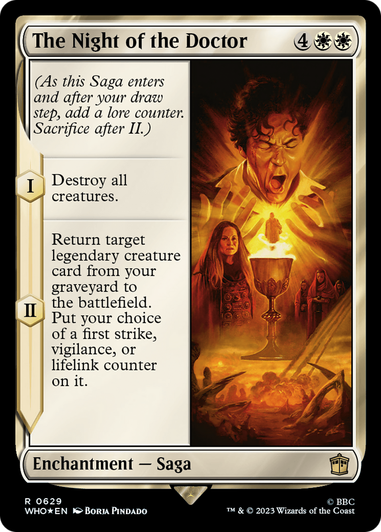 Image of The Night of the Doctor (Surge Foil) [Doctor Who]