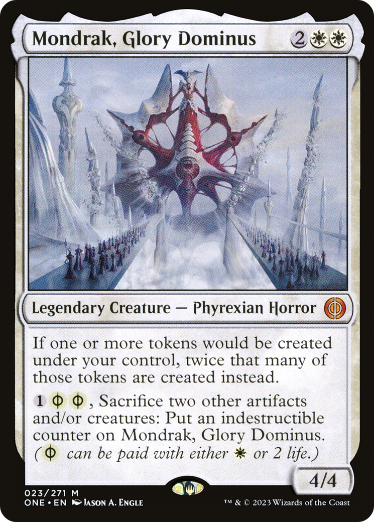 Image of Mondrak, Glory Dominus [Phyrexia: All Will Be One]