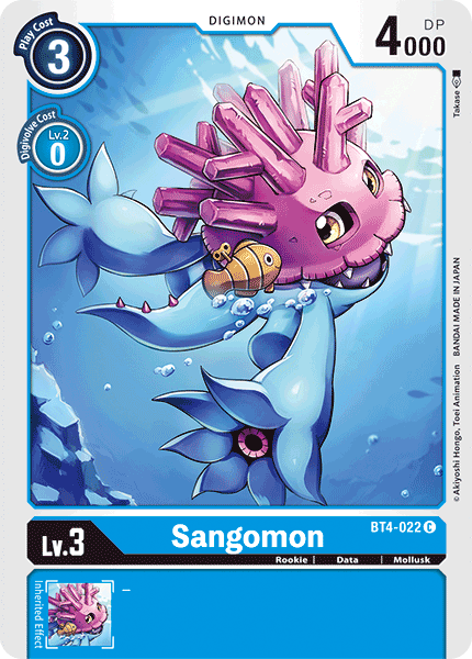 Image of Sangomon [BT4-022] [Great Legend]