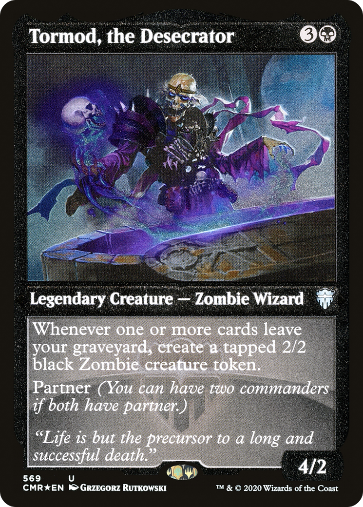 Image of Tormod, the Desecrator (Etched) [Commander Legends]