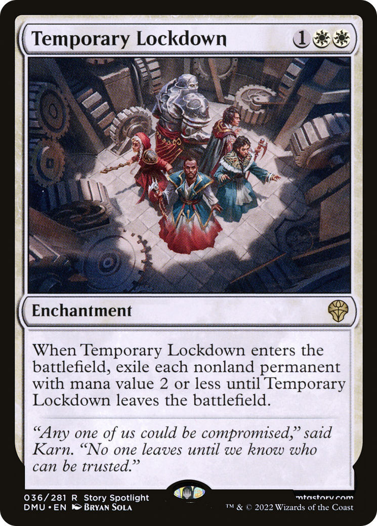Image of Temporary Lockdown [Dominaria United]