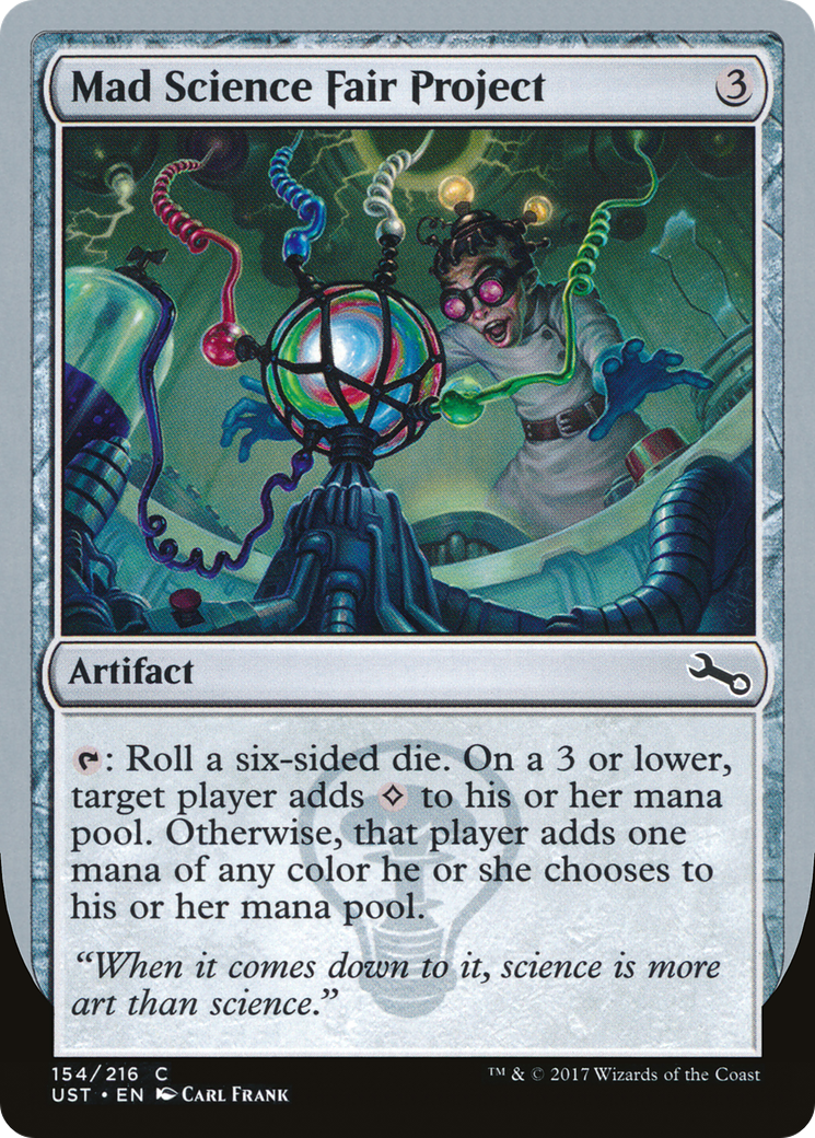 Image of Mad Science Fair Project [Unstable]
