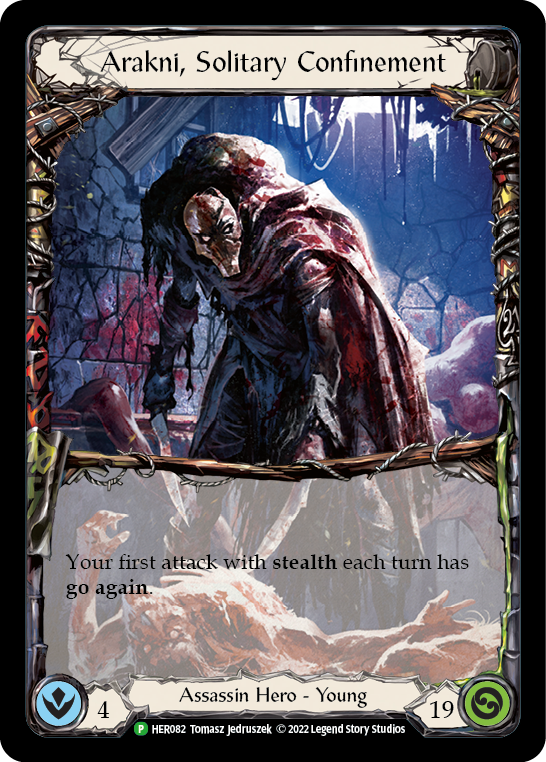 Image of Arakni, Solitary Confinement [HER082] (Promo)  Rainbow Foil