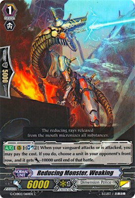 Image of Reducing Monster, Weaking (G-CHB02/060EN) [We ARE!!! Trinity Dragon]