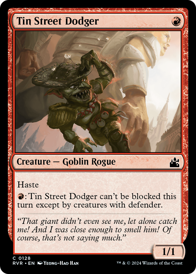 Image of Tin Street Dodger [Ravnica Remastered]