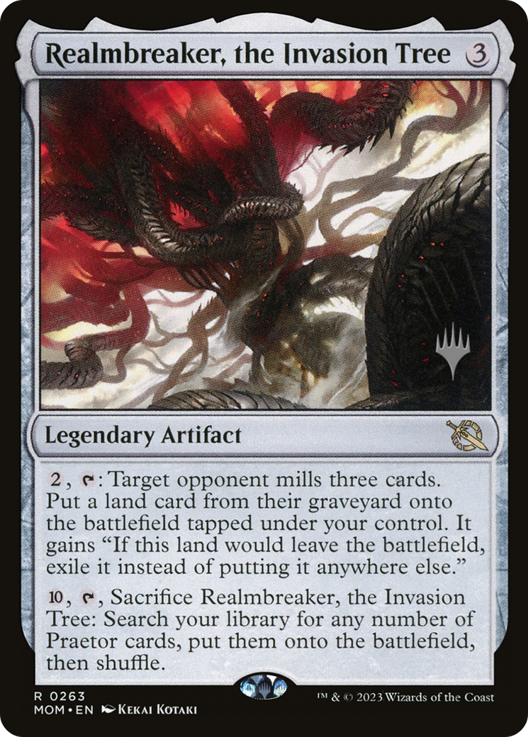 Image of Realmbreaker, the Invasion Tree (Promo Pack) [March of the Machine Promos]