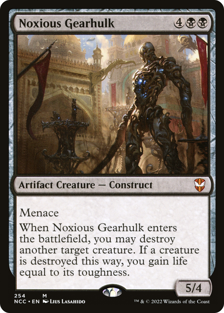 Image of Noxious Gearhulk [Streets of New Capenna Commander]