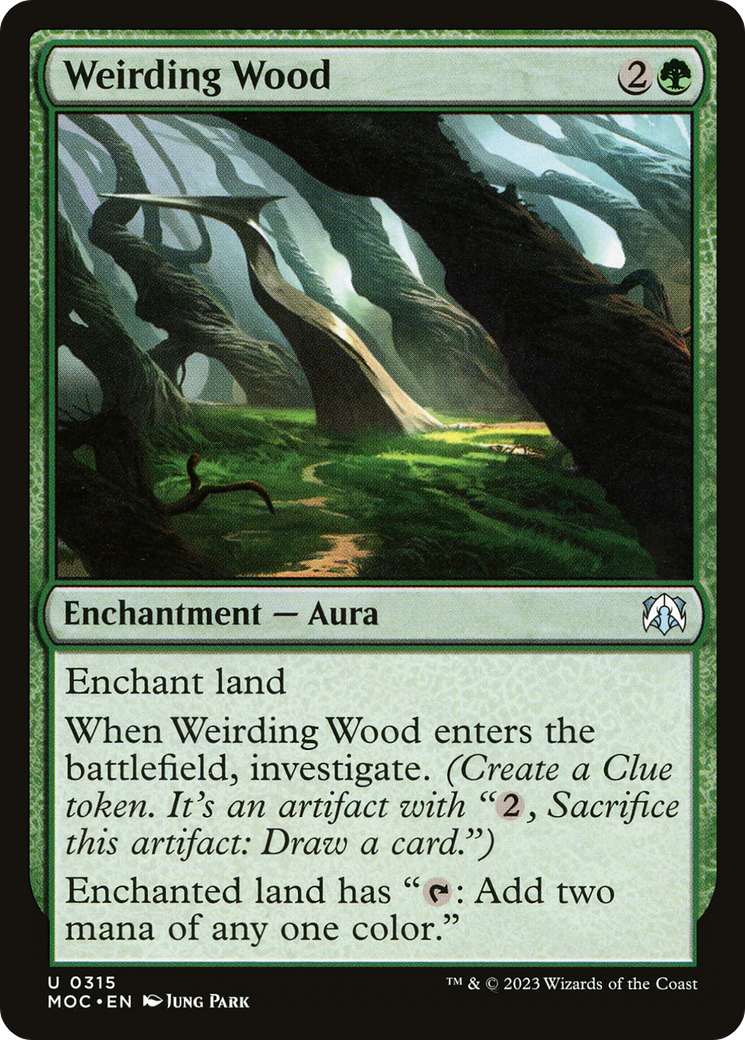 Image of Weirding Wood [March of the Machine Commander]