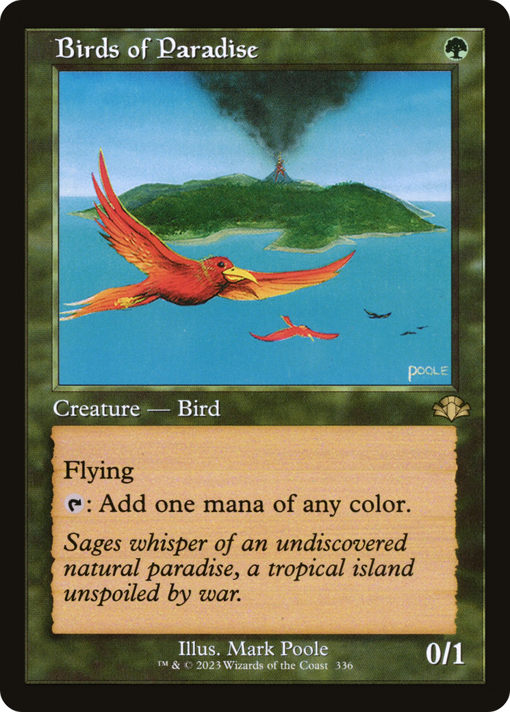 Image of Birds of Paradise (Retro) [Dominaria Remastered]