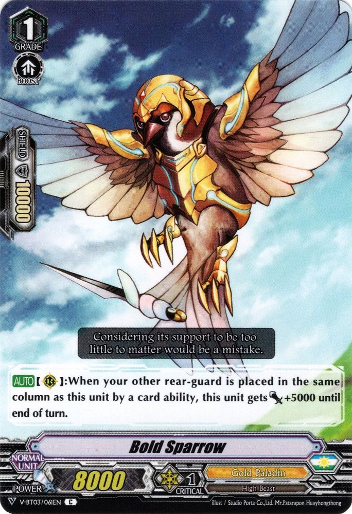 Image of Boldarrow (V-BT03/061EN) [Miyaji Academy CF Club]