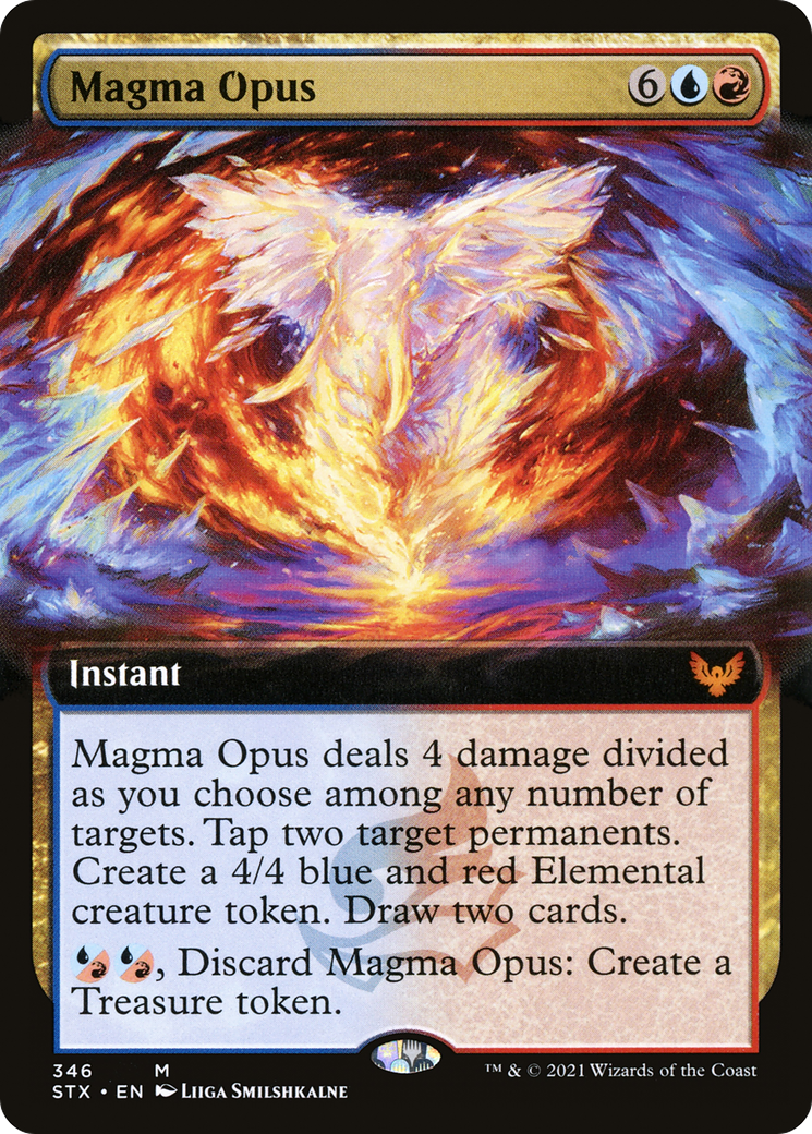 Image of Magma Opus (Extended Art) [Strixhaven: School of Mages]